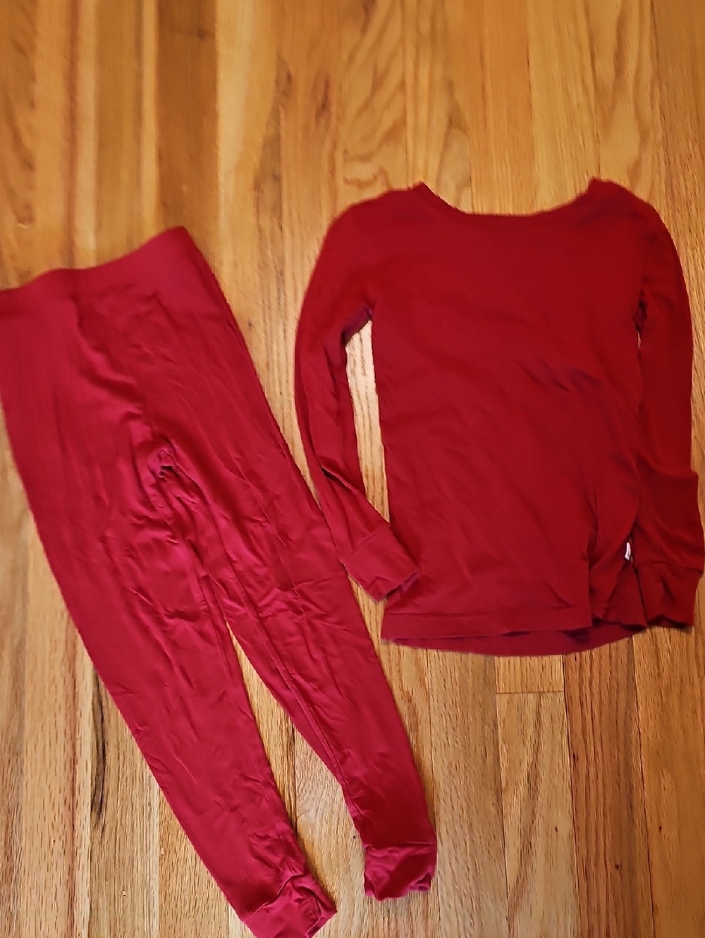 Little Sleepies Red Toddler Pajama Top 4T